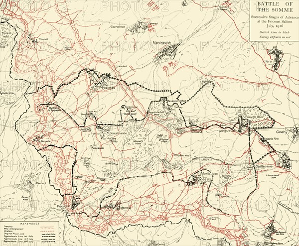 'Battle of the Somme', First World War, July 1916, (c1920). Creator: Unknown.