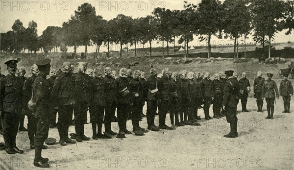 'Preparing for Battle on the Somme', northern France, First World War, c1916, (c1920). Creator: Unknown.