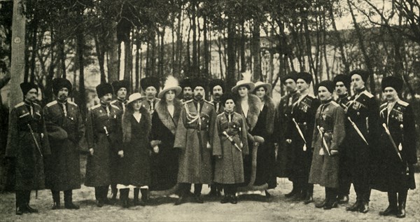 The Russian royal family, c1917, (c1920). Creator: Unknown.