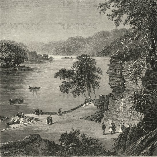 'Rockland Landing, on the Schuylkill', 1874.  Creator: John Filmer.