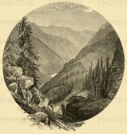 'Giant's Gap', 1874. Creator: Thomas Moran.