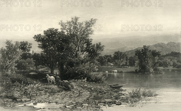 'The Housatonic', 1874.  Creator: Samuel Valentine Hunt.