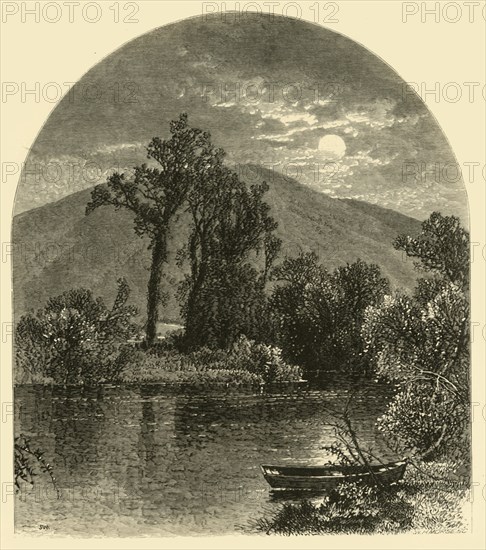 'Hoosac River, North Adams', 1874. Creator: W.H. Morse.