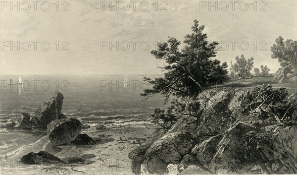 'On the Beverly Coast, Massachusetts', 1874.  Creator: Samuel Valentine Hunt.