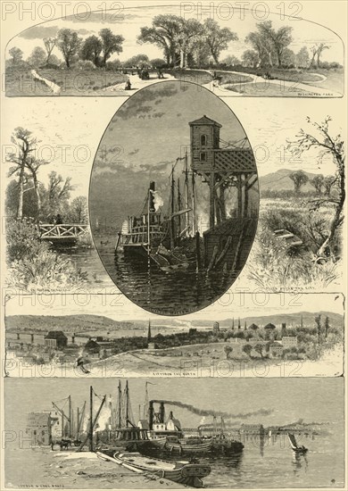 'Scenes in and around Albany', 1874.  Creator: John J. Harley.