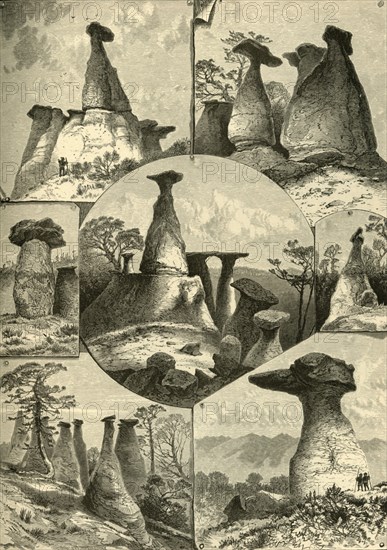'Eroded Sandstones, Monument Park', 1874.  Creator: James H. Richardson.