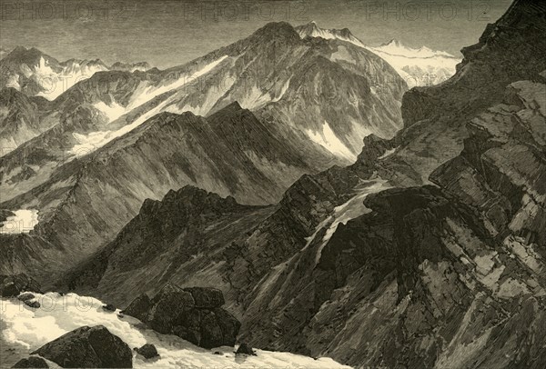 'Snow-Mass Mountain', 1874.  Creator: Thomas Moran.