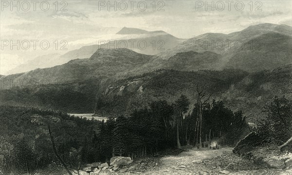 'The Smoky Mountains, (North Carolina)', 1872.  Creator: Robert Hinshelwood.