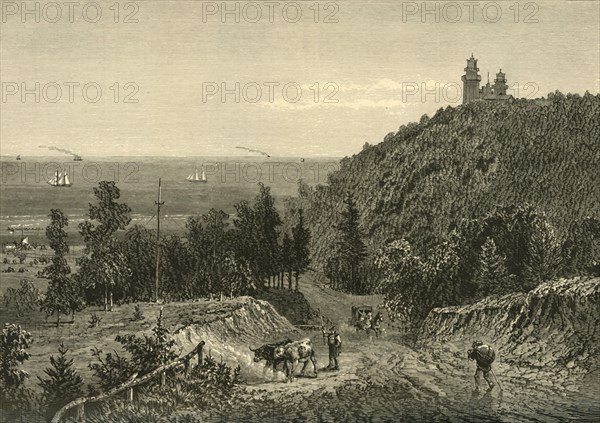 'Beacon Hill, Neversink Highlands', 1872.  Creator: John Filmer.