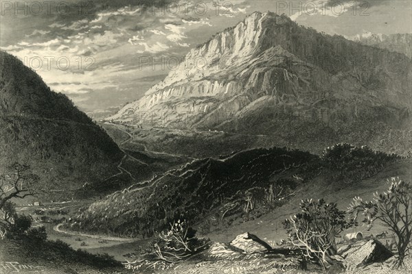 'Cumberland Gap', 1872. Creator: Harry Fenn.