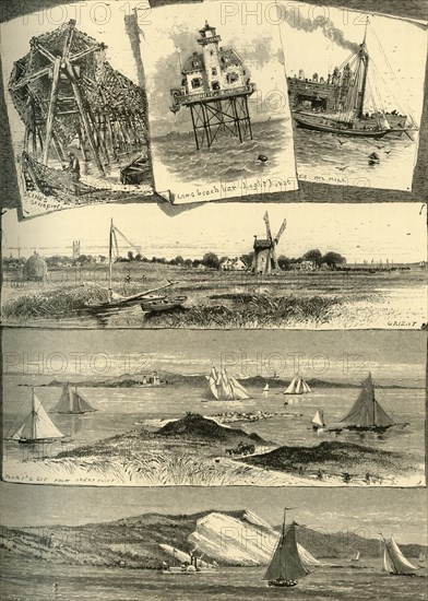 'Eastern Long Island Scenes', 1872.  Creator: John J. Harley.