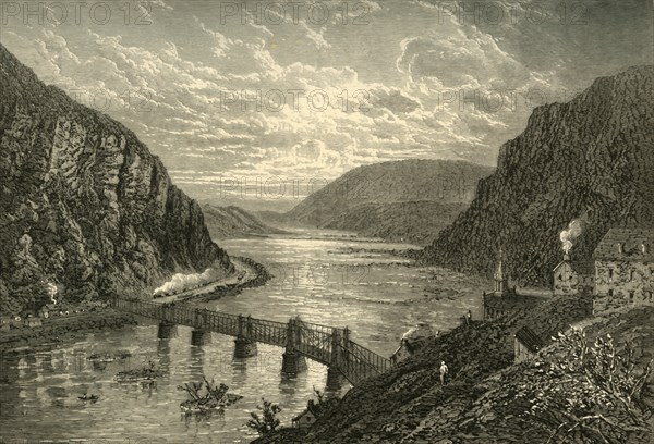 'Harper's Ferry', 1872.  Creator: John Filmer.