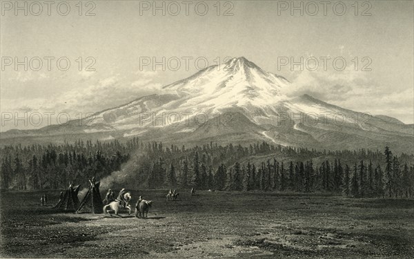 'Mount Shasta', 1872.  Creator: Edward Paxman Brandard.