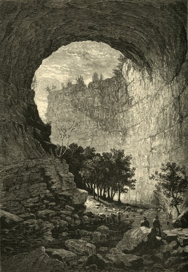 'Natural Tunnel', 1872.  Creator: William Ludwell Sheppard.