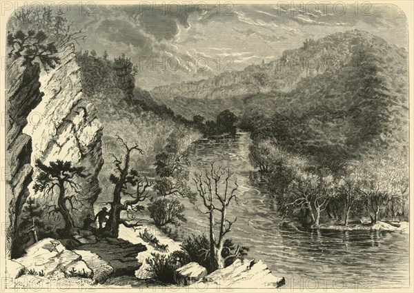 'Petersburg Gap', 1872.  Creator: William Ludwell Sheppard.