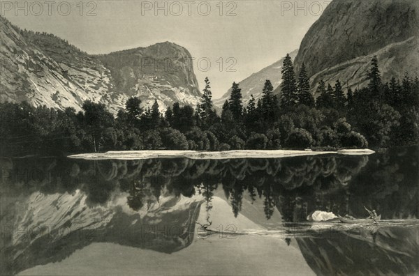 'Mirror Lake, Yosemite Valley', 1872. Creator: Samuel Valentine Hunt.