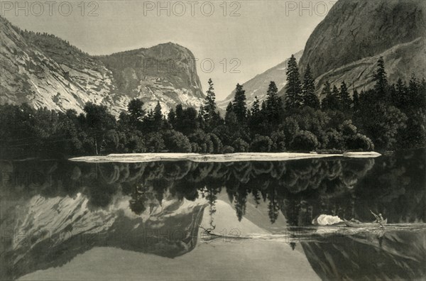 'Mirror Lake, Yosemite Valley', 1872.  Creator: Samuel Valentine Hunt.