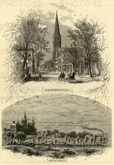 'Scenes in Providence', 1872. Creator: William Hamilton Gibson.
