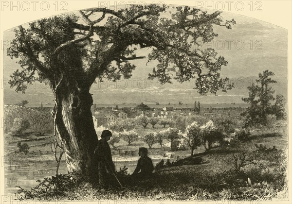 'Erie, from Federal Hill', 1872.  Creator: John Douglas Woodward.