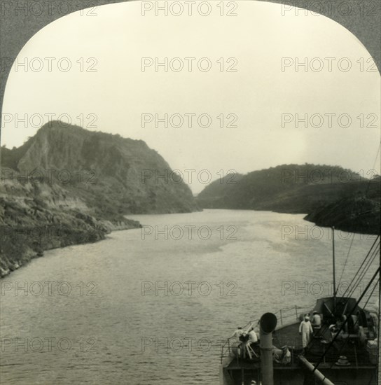 'Gold Hill, Gaillard Cut, Panama Canal', c1930s. Creator: Unknown.