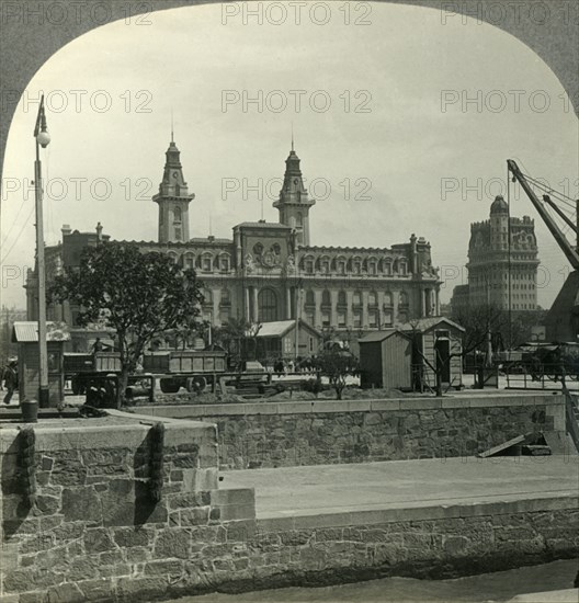 'The Customs Building and Magnificent Y.M.C.A., Buenos Aires, Argentina', c1930s. Creator: Unknown.