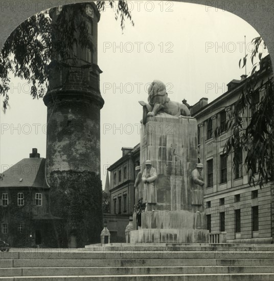 'Weimar,Germany, the Home of Goethe and Where Schiller Ended His Days - The War Memorial', c1930s. Creator: Unknown.