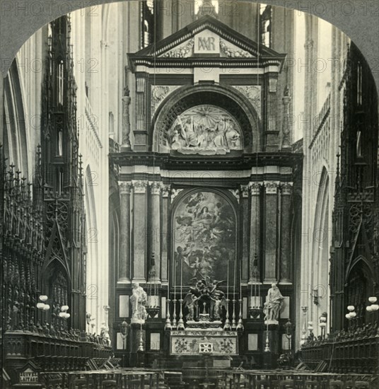 'Rubens' "Assumption of the Virgin", Cathedral of Notre Dame, Antwerp, Belgium', c1930s. Creator: Unknown.