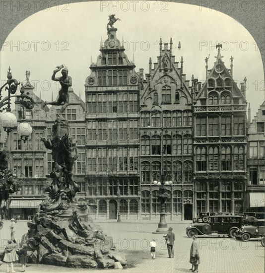 'Guild House on the Grande Place, Antwerp, Belgium', c1930s. Creator: Unknown.