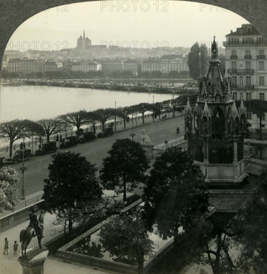 'Lovely Geneva, Home of the League of Nations, Switzerland', c1930s. Creator: Unknown.