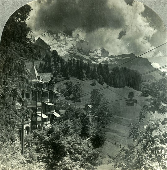 'The Ever-Glorious Jungfrau, Switzerland', c1930s. Creator: Unknown.