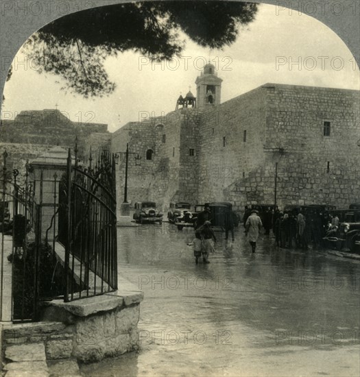 'The Church of the Nativity, Built Where Jesus was Born, Bethlehem, Palestine', c1930s. Creator: Unknown.