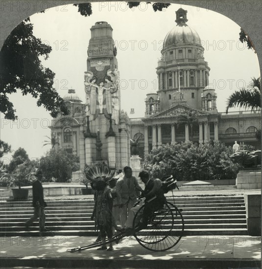 'Town Hall and World War Memorial, Durban, South Africa', c1930s. Creator: Unknown.