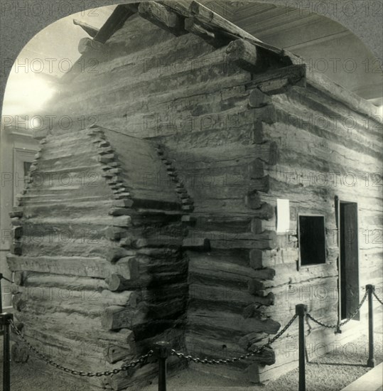 'The Birthplace of Abraham Lincoln, Hodgensville, Kentucky', c1930s. Creator: Unknown.