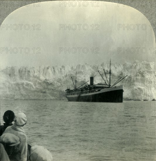 'Columbia Glacier, Alaska, One of the Most Stupendous Sights in the World', c1930s. Creator: Unknown.