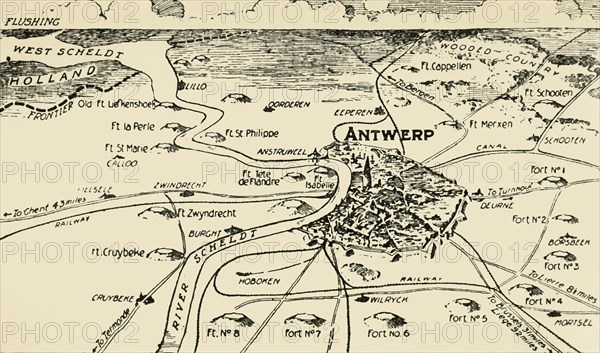 'Antwerp and its Roots', 1915. Creator: Unknown.