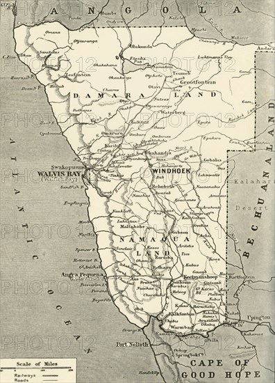 'The New Territory which General Botha added to the Empire', 1916. Creator: Unknown.