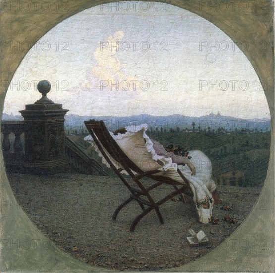 S'avanza, 1892-1895. Creator: Morbelli, Angelo (1853-1919).