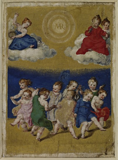 Girls Dance. Creator: Franchi (detto il Pollino), Cesare (active last quarter of 16th cen.).