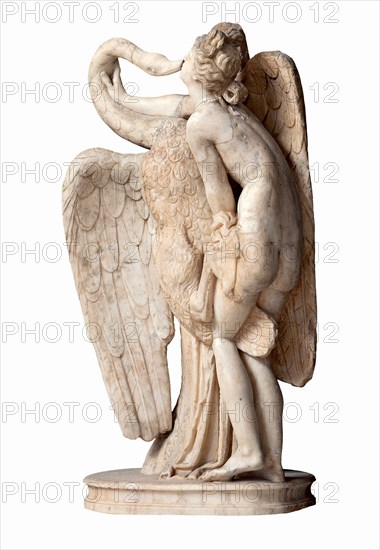 Leda and the Swan, 2nd cen. AD. Creator: Art of Ancient Rome, Classical sculpture  .