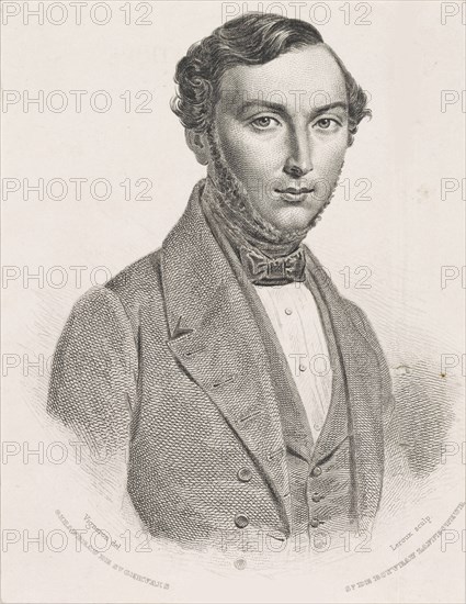 Portrait of Jean Giraudeau (1801-1861) , 1839-1840. Creator: Leroux, Jean-Marie (1788-1870).