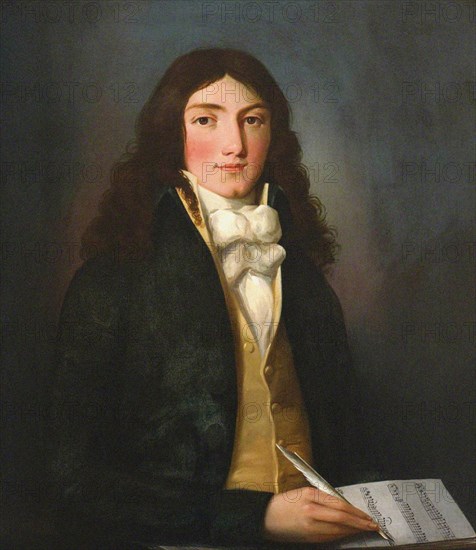 Portrait of Louis Spohr (1784-1859). Creator: Anonymous.