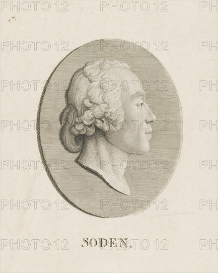 Friedrich Julius Heinrich Graf von Soden auf Sassanfahrt (1754-1831) , 1800. Creator: Küffner, Abraham Wolfgang (1760-1817).