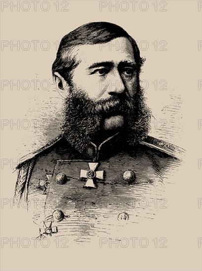 Count Mikhail Tarielovich Loris-Melikov (1825-1888), 1880. Creator: Anonymous.