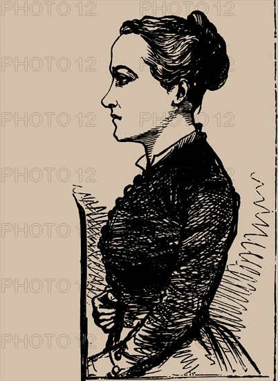 Sophia Perovskaya before the Court, 1881. Creator: Anonymous.