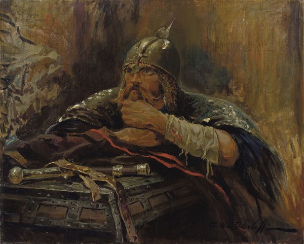 Bogatyr. Creator: Veshchilov, Konstantin Alexandrovich (1878-1945).