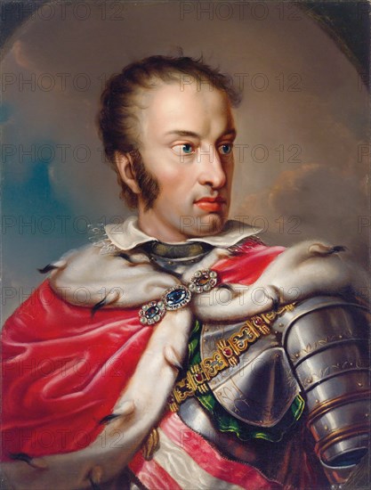Field marshal Archduke Charles of Austria (1771-1847), Duke of Teschen, c. 1840. Creator: Anonymous.
