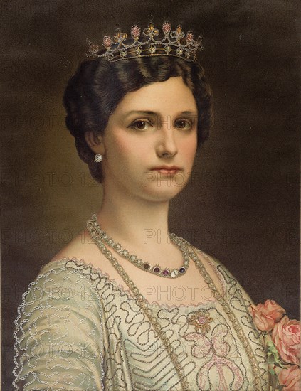 Empress Zita of Austria (1892-1989), Queen of Hungary, c. 1917. Creator: Anonymous.