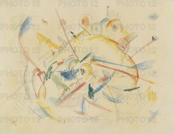 Untitled, 1915. Creator: Kandinsky, Wassily Vasilyevich (1866-1944).