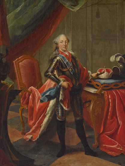 Portrait of Maximilian III Joseph (1727-1777), Elector of Bavaria. Creator: Horemans, Peter Jacob (1700-1776).