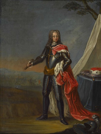 Portrait of Count Palatine Joseph Charles of Sulzbach (1694-1729). Creator: Horemans, Peter Jacob (1700-1776).